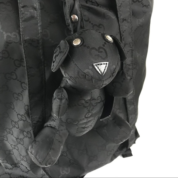 GUCCI GG Monogram Nylon Backpack - Picture 11 of 12